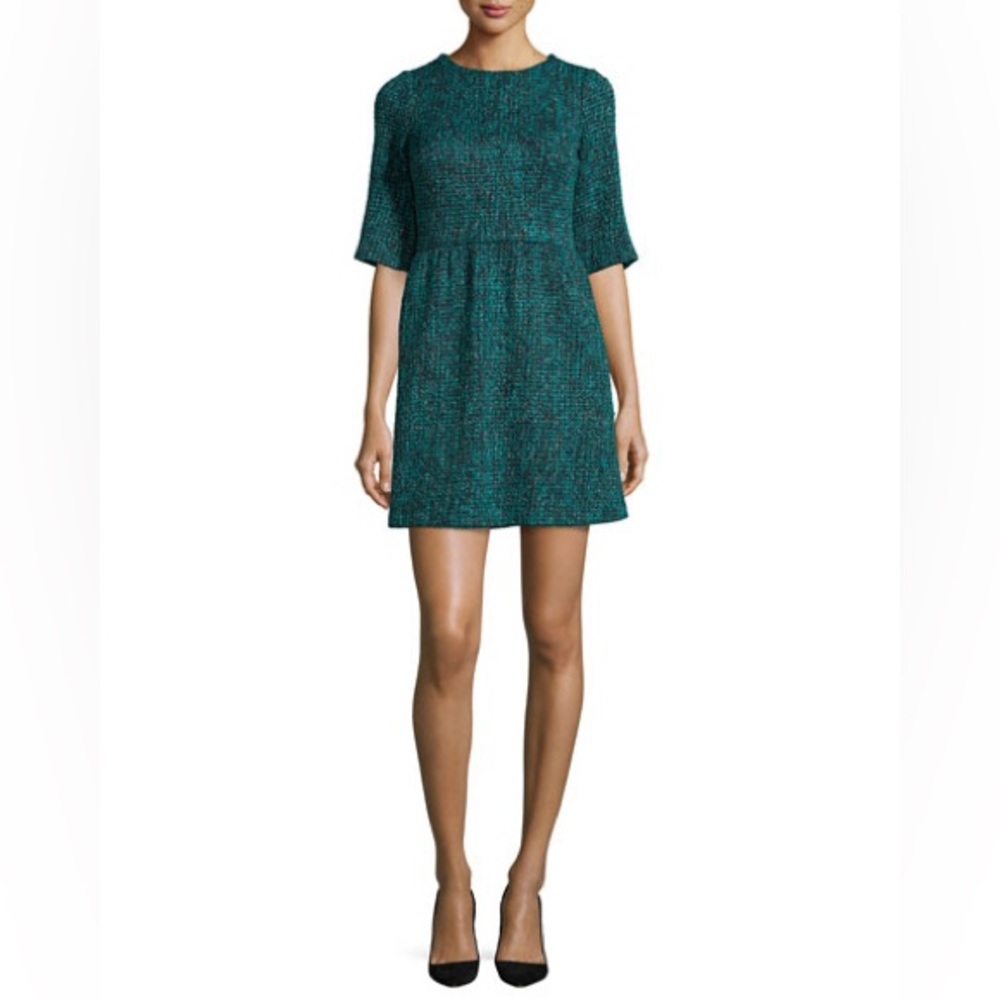 Alice & Olivia Glenys Tweed Dress